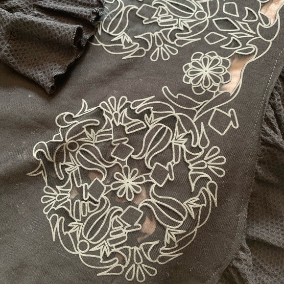 Desigual lace bottom high low top - Picture 4 of 7